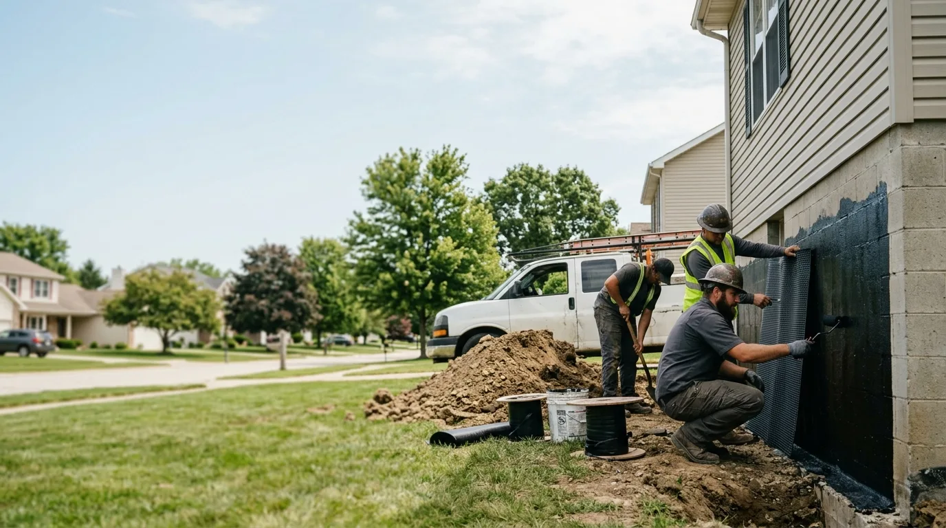 Basement Waterproofing in Columbus, PA near me